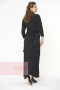 Платье женское 181-3423 Фемина (Черный/черный)