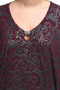 Платье "Олси" 1805018/3 ОЛСИ (Бордовый/узор)