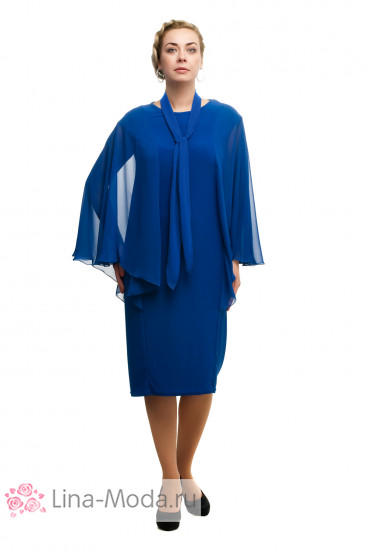 Платье "Олси" 1705019/1 ОЛСИ (Синий)