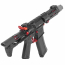 Страйкбольный автомат (Cyma) AR15 PDW Strike Industries AEG Platinum 7 inch (RED)
